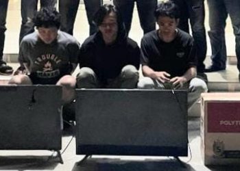 Ketiga Pelaku Pembobol Toko Pasar Baru, Tanggamus - Lampung
