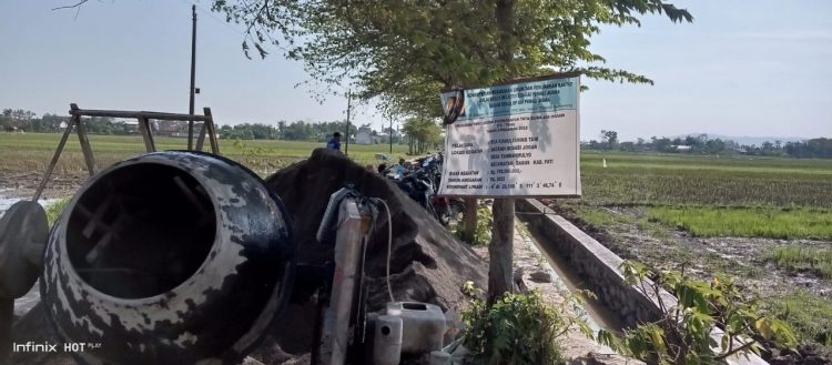 Pengerjaan program P3-TGAI di Desa Tambahmulyo Dukuh Jogan Kecamatan Gabus Kabupaten Pati - Jawa Tengah