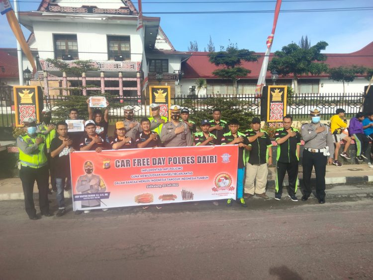 Car Free Day Polres Dairi