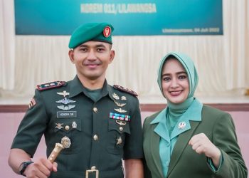Dandim 0103/Aceh Utara Letkol Inf Hendrasari Nurhono, S.IP M.I.P.,