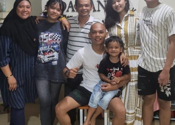 Keluarga Tony Antony Damanik dan Rahmadani Anggreni