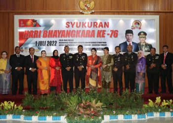 Acara Syukuran Hari Bhayangkara ke 76 Polres Kuansing