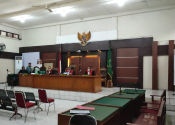 Sidang kasus dugaan korupsi yang menjerat Mantan Bupati Musi Banyuasin Dodi Reza Alex Noerdin