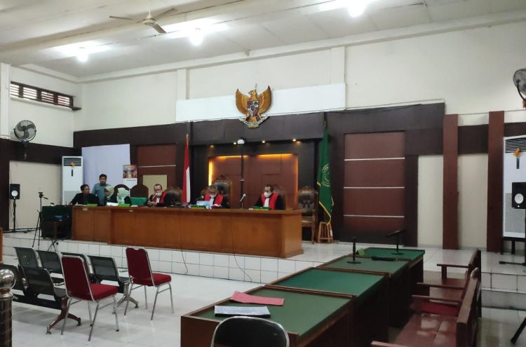 Sidang kasus dugaan korupsi yang menjerat Mantan Bupati Musi Banyuasin Dodi Reza Alex Noerdin