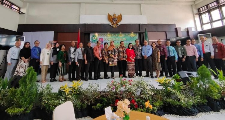 Acara Pengantar Alih Tugas Tiga majelis hakim yang di Alih tugas diantaranya yakni Yoserizal SH MH, Toch Simanjuntak SH MH dan Said Husain SH MH