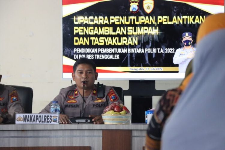 Wakapolres Trenggalek Kompol Haryanto S.H., S.I.K., M.M.