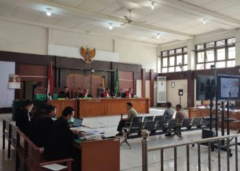 Sidang pembuktian perkara dugaan suap atau gratifikasi atas paket pekerjaan proyek di Dinas PUPR Musi Banyuasin tahun 2019