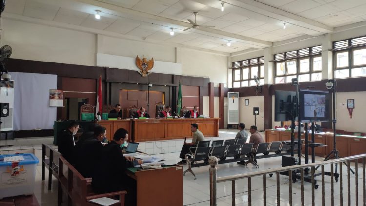 Sidang pembuktian perkara dugaan suap atau gratifikasi atas paket pekerjaan proyek di Dinas PUPR Musi Banyuasin tahun 2019