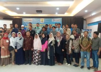 Dinas Koperasi Usaha Kecil dan Menengah (Dinkop UKM) Kabupaten Karawang menggelar sosialisasi penerapan dan penguatan kelembagaan koperasi menuju koperasi modern (Digital)