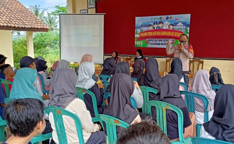 Pembinaan dan penyuluhan (Binluh) yang Digelar Polsek Kutasari