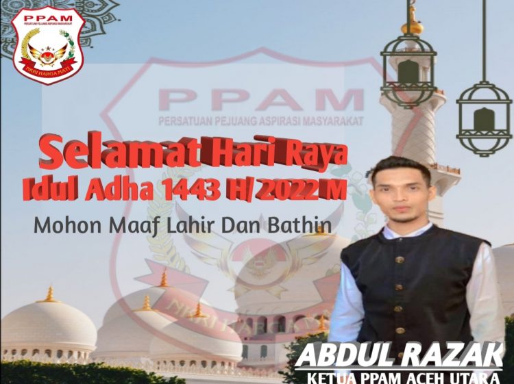 Ketua Ormas PPAM (Persatuan Pejuang Aspirasi Masyarakat) Aceh Utara, Abdul Razak