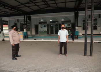 Kepolisian Resor Kediri Kota melaksanakan pengamanan Sholat Idul Adha 1443 H bertempat di sejumlah masjid dan lapangan