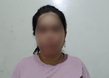 Terduga Pelaku Copet di Pasar 45 Manado