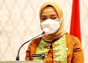 Sekretaris Ditjen Bina Pembangunan Daerah Sri Purwaningsih, SH,. MAP