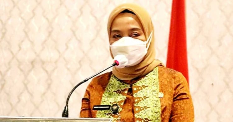 Sekretaris Ditjen Bina Pembangunan Daerah Sri Purwaningsih, SH,. MAP