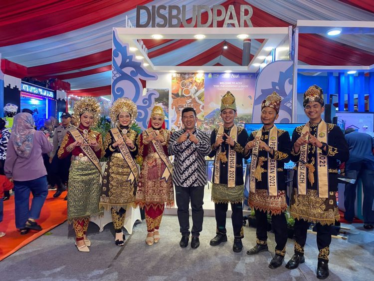 Dinas Kebudayaan dan Pariwisata (Disbudpar) Provinsi Aceh Ikut meramaikan Bhayangkara Seulawah Expo yang diselenggarakan Polda Aceh