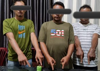 SB(45), Petani, warga Desa Batu Karang Kec. Payung Kab. Karo - RS(55), Petani, warga Desa Lau Buluh Kec. Kutabuluh Kab. Karo, dan VAK(26), Petani, warga Desa Lau Buluh Kec. Kutabuluh Kab. Karo
