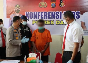 Konferensi Pers Polres Dairi