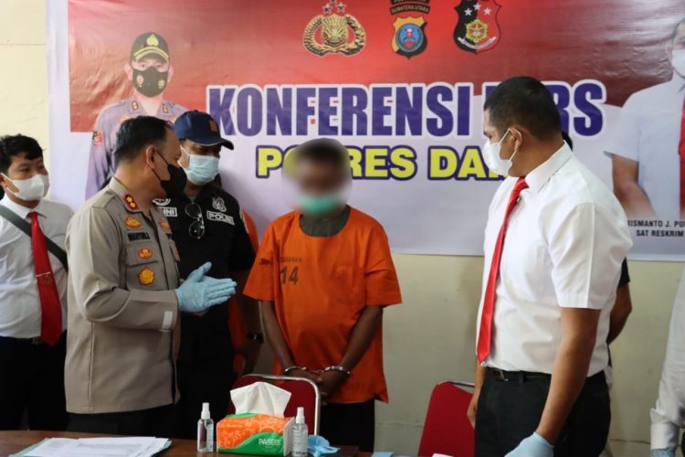 Konferensi Pers Polres Dairi