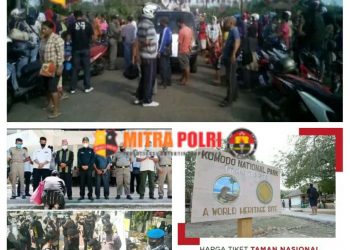 Tuntutan aksi demo tolak kenaikan harga tiket masuk Taman Nasional (TN) Komodo