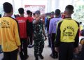Komandan Kodim 0117/Aceh Tamiang Letkol Czi Alfian Rachmad Purnamasidi S.I.P.M.si., mengecek langsung kegiatan seleksi anggota Pasukan Pengibar Bendera (Paskibraka) Kabupaten Aceh Tamiang