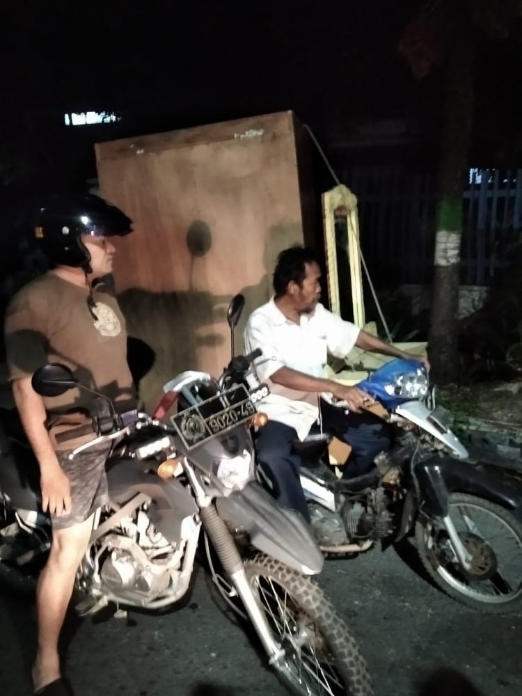 Aipda Untung JF Nainggolan berhasil mengamankan 3 komplotan pencuri spesialis rumah kosong