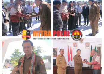 7 (Tujuh) anggota Parlemen Nasional Republic Demokratic Timor Leste (RDTL) berkunjung ke Timor Barat (Kabupaten Belu, NTT)