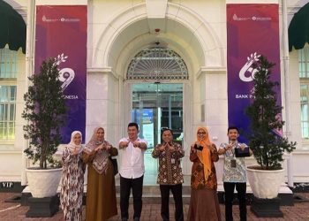 Kepala Dinas Kebudayaan dan Pariwisata (Disbudpar) Aceh, Almuniza Kamal didampingi Kabid Sejarah dan Nilai Budaya, Evi Mayasari berkunjung ke Kantor Perwakilan Bank Indonesia (BI) Aceh