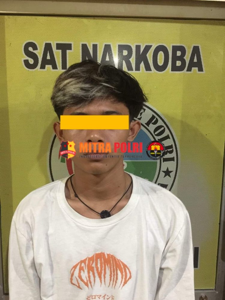 SP (18), bandar ekstasi di Kota Binjai berhasil diringkus Sat Narkoba Polres Binjai