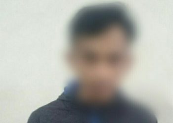 FS (26) yang diduga mengedarkan obat keras jenis trihexiphenidyl diringkus Polisi
