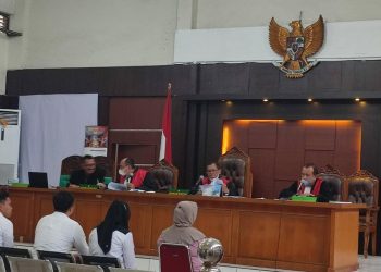 Sidang Dugaan suap atau gratifikasi atas paket pekerjaan proyek di Dinas PUPR Musi Banyuasin tahun 2019