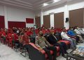 Personel Polres Pangkalpinang melaksanakan pengamanan pelaksanaaan sekolah kader PDI Perjuangan Bangka Belitung Tahun 2022