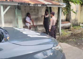 Pesonil Sat Samapta Polres Bangka Barat melaksanakan giat patroli rutin guna pemeliharaan Keamanan Dan Ketertiban Masyarakat secara masif dalam rangka Patroli Cipta Kondisi