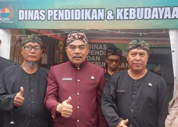 Dinas Pendidikan dan Kebudayaan Kabupaten Tasikmalaya Ramaikan Gelaran Hari Jadi Kabupaten Tasikmalaya Ke 390 Tahun yang bertajuk tema "Tasik Walagri Bagja Waluya"