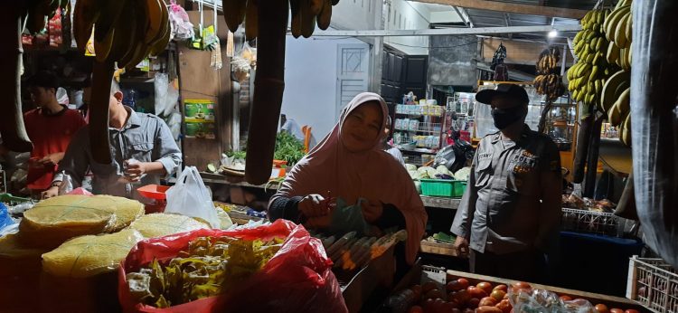 personel Polsek Simpang Keuramat, Polres Lhokseumawe patroli ke gampong - gampong