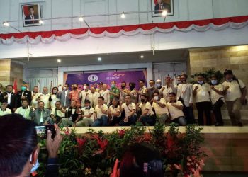 DPW SWI Kalimantan Selatan mendelegasikan 24 peserta dalam acara Deklarasi dan Rakernas organisasi SEKBER Wartawan Indonesia