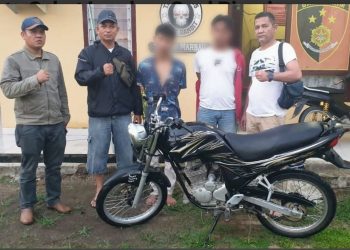 Dua pelaku pencurian kendaraan bermotor (curanmor) di Dusun III, Desa Perkebunan Brussel, Kecamatan Merbau, Kabupaten Labuhanbatu Utara, ditangkap polisi