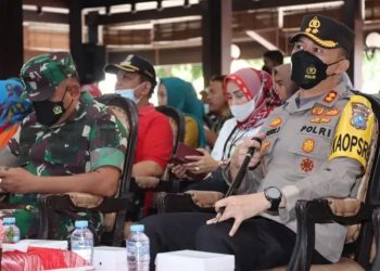 Kapolres Malang AKBP Ferli Hidayat bersama Jajaran Forkopimda Kabupaten Malang menghadiri kegiatan Malang Regency Ekskul Vaganza dalam rangka peringatan Hari Anak Nasional (HAN) Tahun 2022