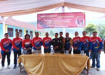 Unit Pelaksana Teknis (UPT) Kemenkumham Wilayah Bogor Raya menggelar kegiatan Bakti Sosial (Baksos) Touring Kumham Peduli Desa Terpencil HDKD 2022