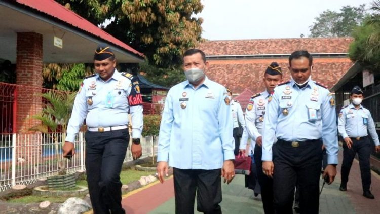 Kunjungan dari Inspektur Wilayah I Inspektor Jenderal Kementerian Hukum dan HAM, Icon Siregar