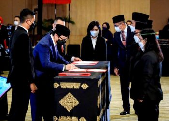 Menteri Hukum dan Hak Asasi Manusia (Menkumham) Yasonna H. Laoly