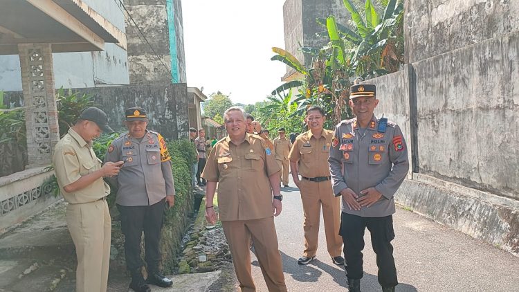 Kapolres Bangka Barat AKBP Catur Prasetiyo, SIK Banjir Pujian saat dirinya mengunjungi wilayah kecamatan Tempilang