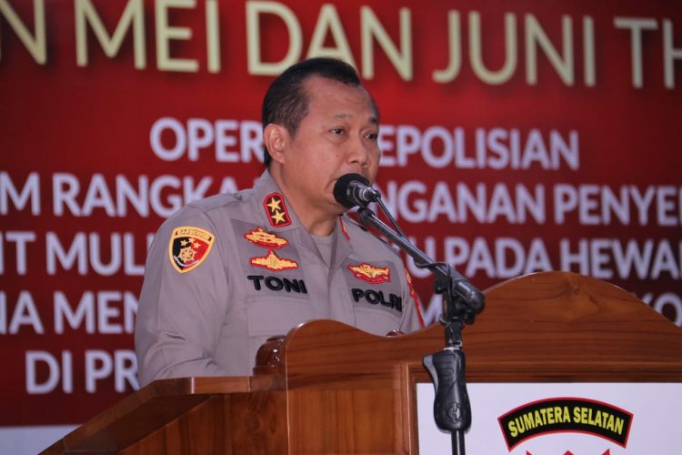 Kapolda Sumsel, Irjen Pol Drs Toni Harmanto, MH secara langsung membuka pelaksanaan Gelar Binopsnal Polda Sumsel