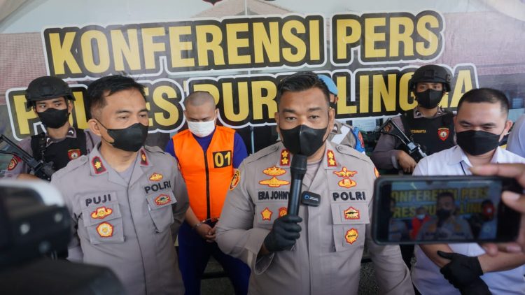 Polres Purbalingga berhasil mengungkap kasus tindak pidana korupsi (Tipikor) dana pembayaran gaji ke 13 pensiunan, Bantuan Pangan Non Tunai (BPNT)