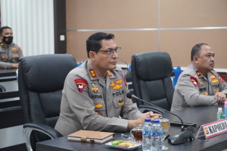 Kapolda Aceh Irjen Pol. Drs. Ahmad Haydar, S. H., M. M, membuka musrenbang Polda Aceh 2022