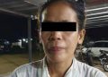 Mouren alias MS (38) warga Perumahan BTN jaga VIII Kecamatan Mapanget yang diduga melakukan aksi pencurian tas yang berisi uang tunai