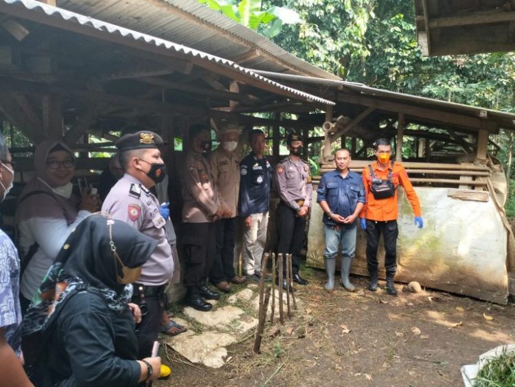 Satuan Binmas Polres Ciamis Polda Jabar rutin melakukan pemantauan hewan ternak warga di Kabupaten Ciamis