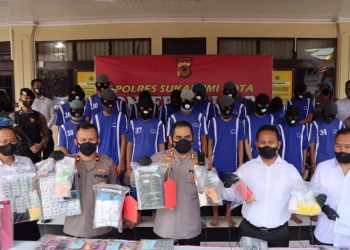 Konferensi Pers Polres Sukabumi
