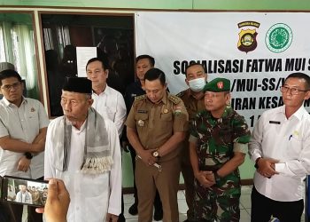 Komisi Fatwa Majelis Ulama Indonesia (MUI) Sumatera Selatan (Sumsel) menggelar Sosialisasi Fatwa MUI terkait beberapa aliran agama yang di anggap menyimpang/sesat