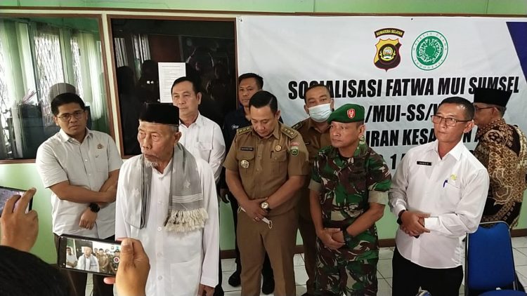 Komisi Fatwa Majelis Ulama Indonesia (MUI) Sumatera Selatan (Sumsel) menggelar Sosialisasi Fatwa MUI terkait beberapa aliran agama yang di anggap menyimpang/sesat